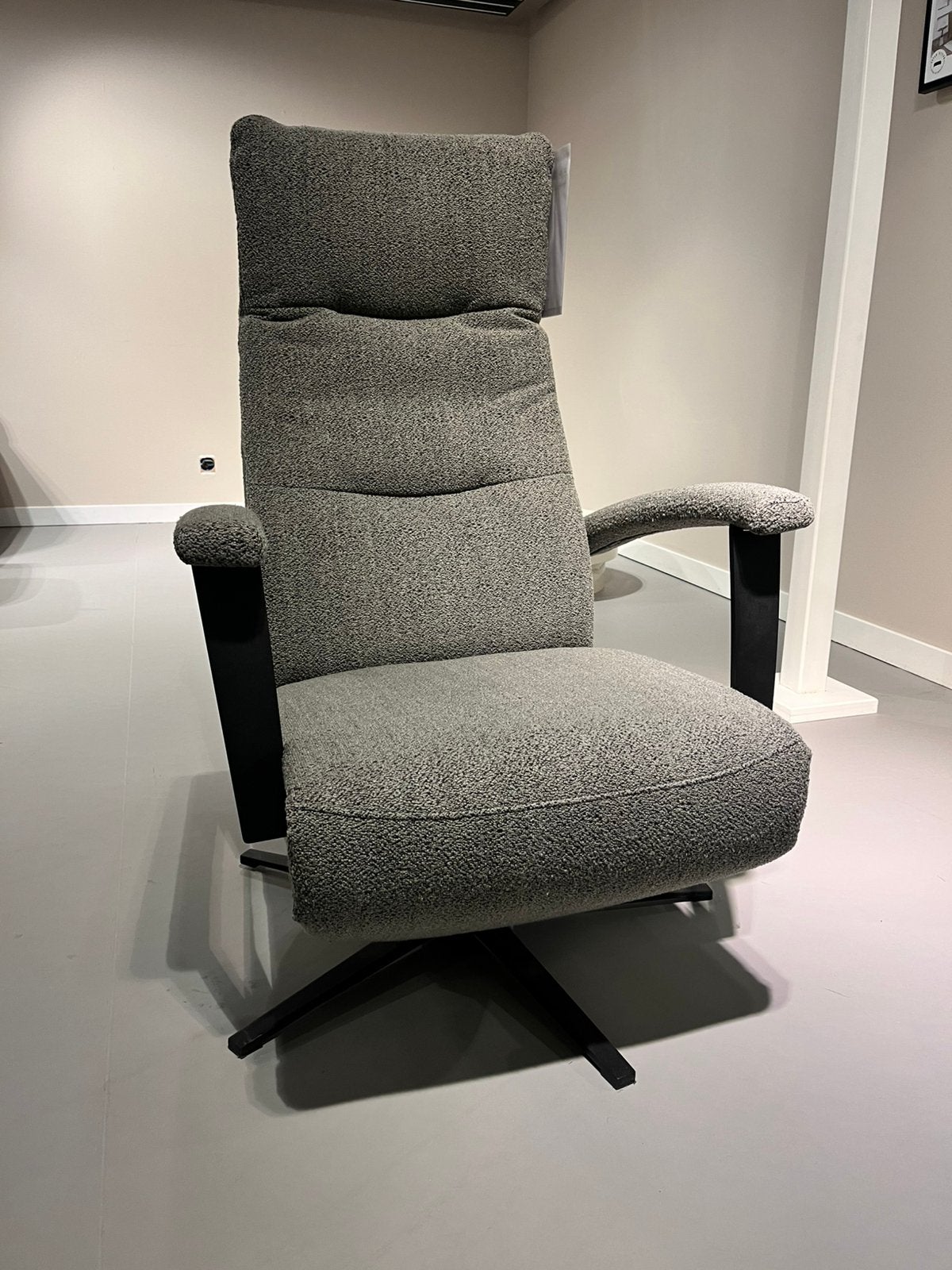 Montèl relaxfauteuil Smart - groen, Huis en Inrichting, Fauteuils, Ophalen, Zo goed als nieuw, 75 tot 100 cm, 50 tot 75 cm