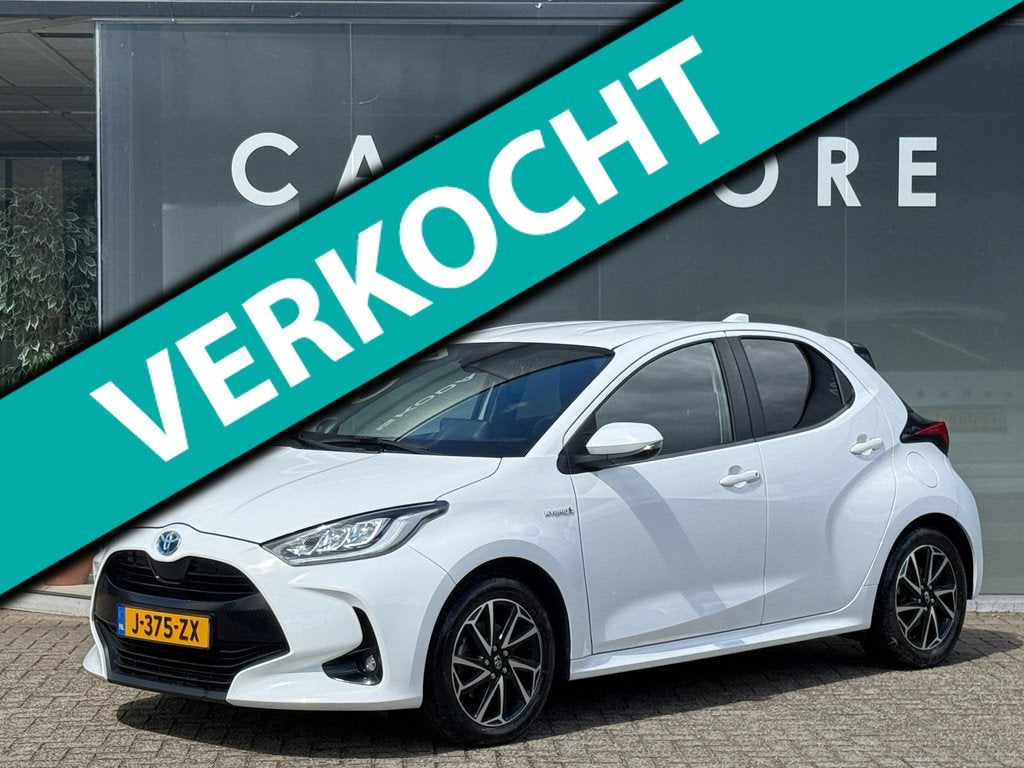 Toyota Yaris 1.5 AUT Hybrid STYLE Navi|Carplay|Camera|ACC|De, Auto's, Toyota, Gebruikt, 450 kg, Bedrijf, 93 pk