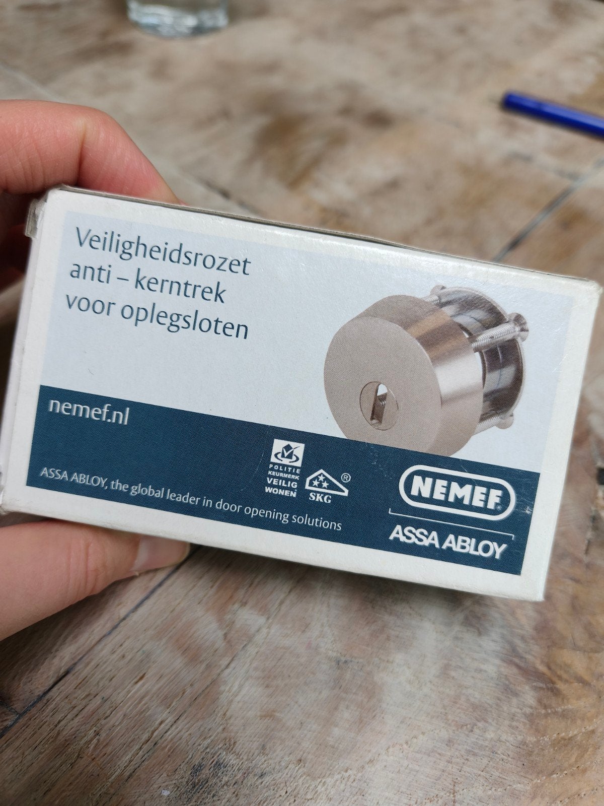 NEMEF RVS Veiligheidsrozet 554, Ophalen of Verzenden, Nieuw, Rvs