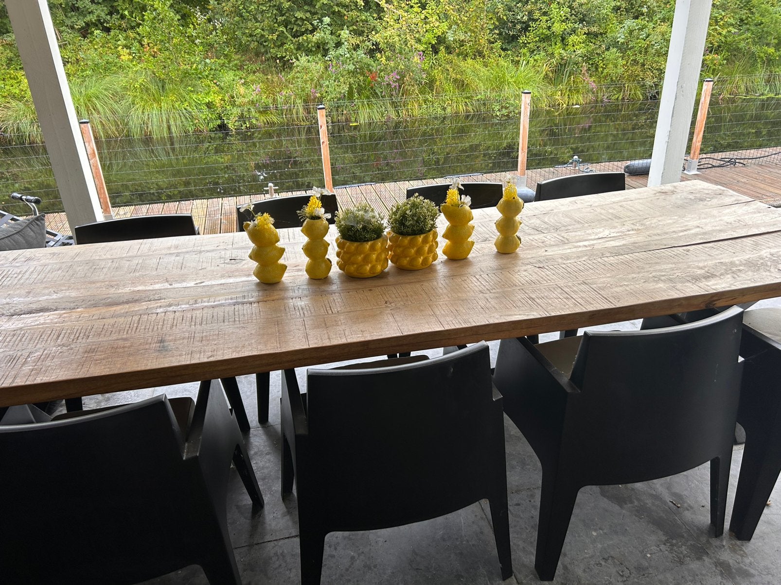 Eettafel en stoelen, Ophalen, Gebruikt