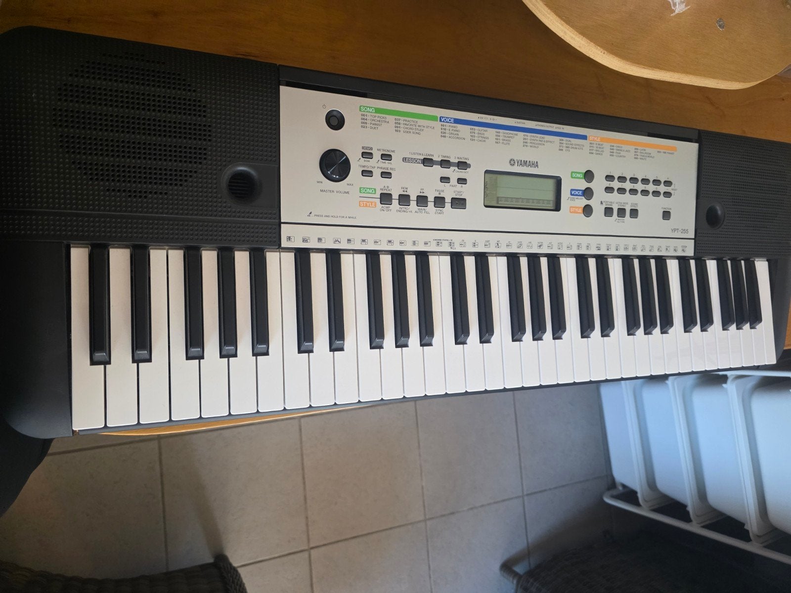 Yamaha YPT-255 Keyboard - Ideaal voor beginners, Muziek en Instrumenten, Yamaha, Ophalen of Verzenden, Aanslaggevoelig, 61 toetsen