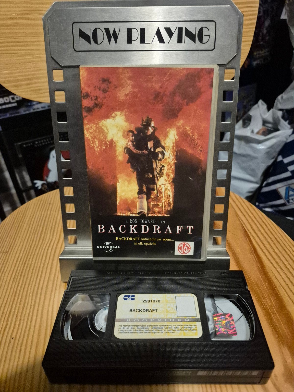 Backdraft VHS - Nederlands Ondertiteld, Nederlands ondertiteld, Gebruikt, Vanaf 16 jaar, Ophalen of Verzenden