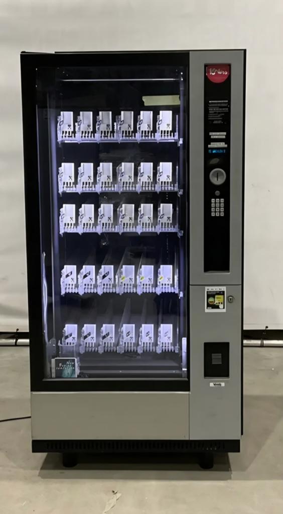 Vendo G6 frisdrank automaat, Ophalen