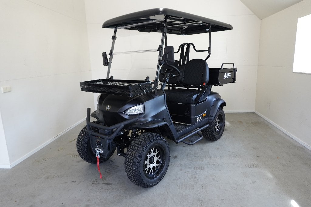 Nieuwe verhoogde OX KG2L golfkar, optioneel met kenteken, Ophalen, Nieuw, Golfkar, Overige merken