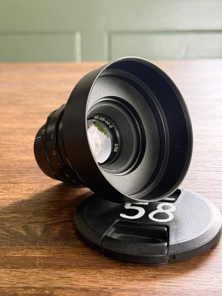 Helios 44-2 58mm f/2 M42 lens, Ophalen of Verzenden, Standaardlens
