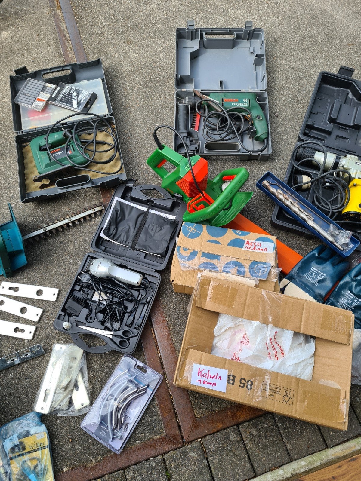 tot 29-9-26 Diverse gereedschappen en anders wat, Ophalen, Gebruikt, Accuboormachine, Bosch