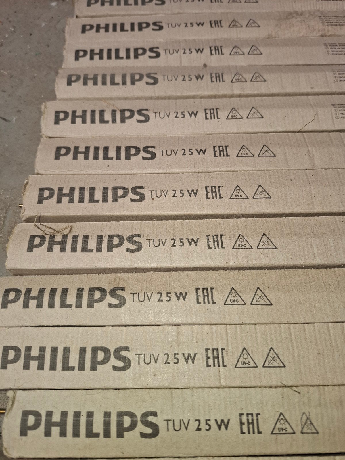 17x Philips TUV 25W UV-C lampen, Ophalen, Nieuw, G13 (TL), Philips