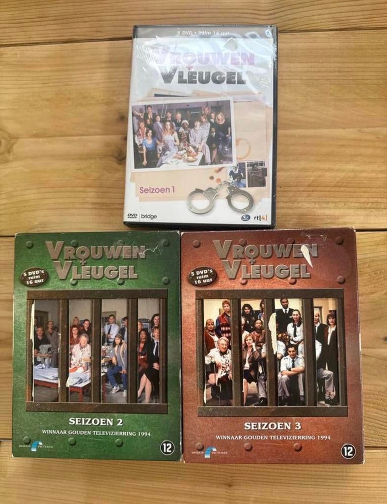 Vrouwen Vleugel Seizoen 1 t/m 3, de complete serie, Vanaf 16 jaar, Boxset, Drama, Ophalen of Verzenden