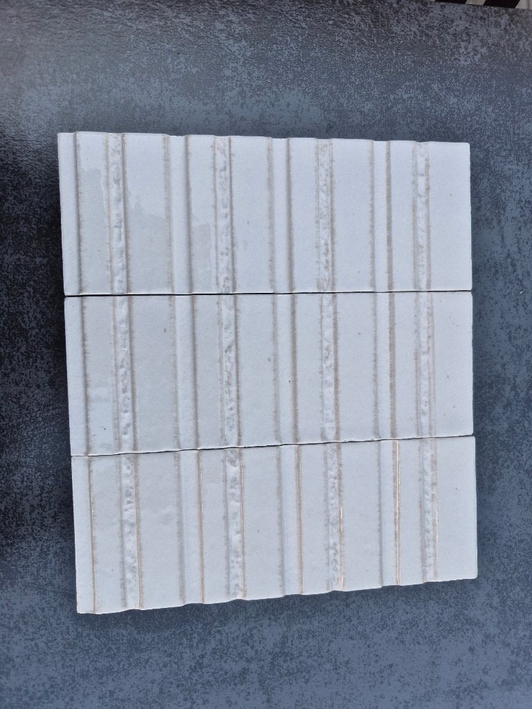 Ragno Glace Raye Bianco 7,5x20 cm Wandtegel 4 dozen, Ophalen, Nieuw, Minder dan 20 cm, 20 tot 40 cm