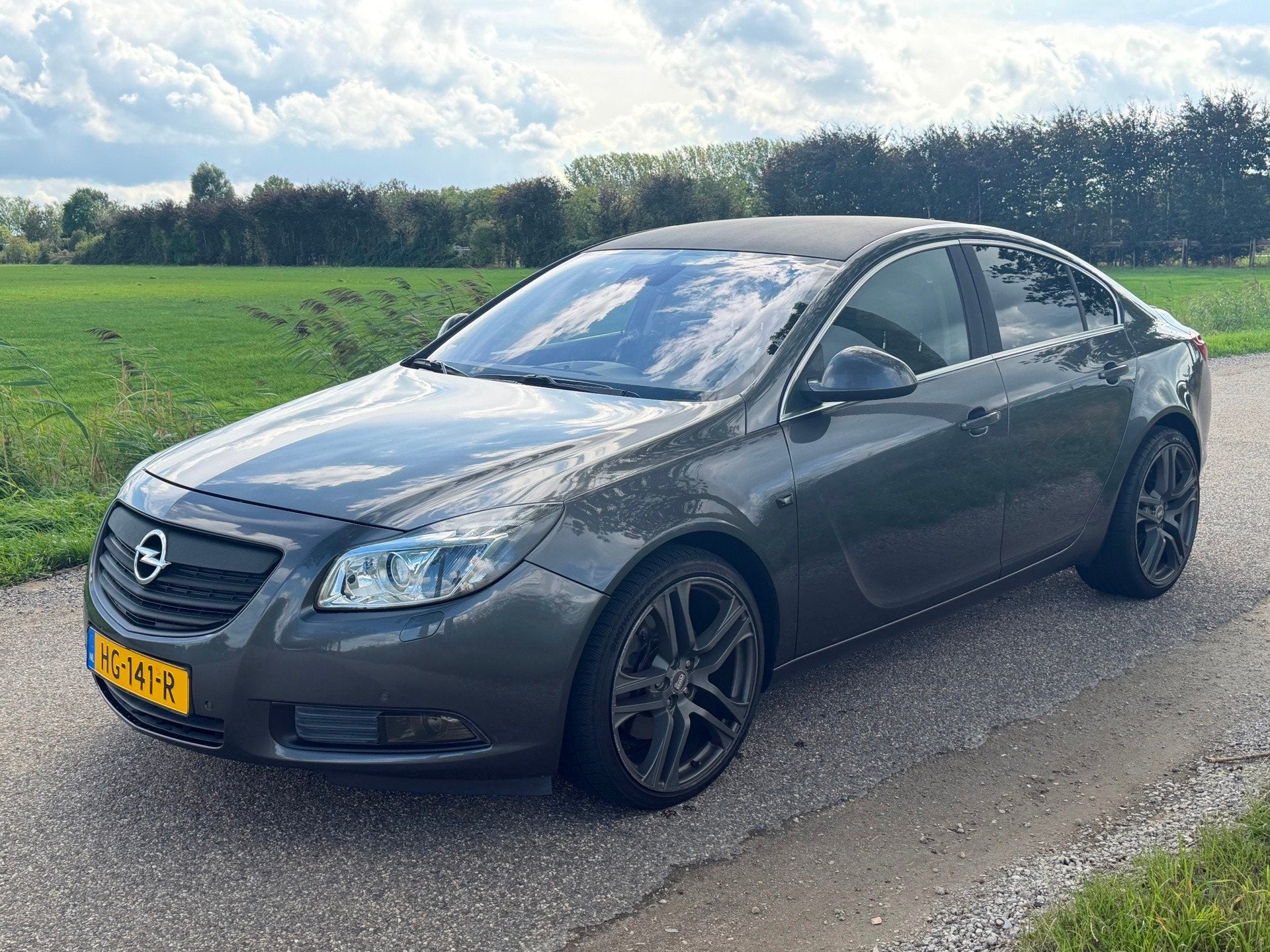 Opel Insignia 2.8 T Sport 4x4 AUT APK 01-2027 Leder, Automaat, Euro 5, Beige, Leder