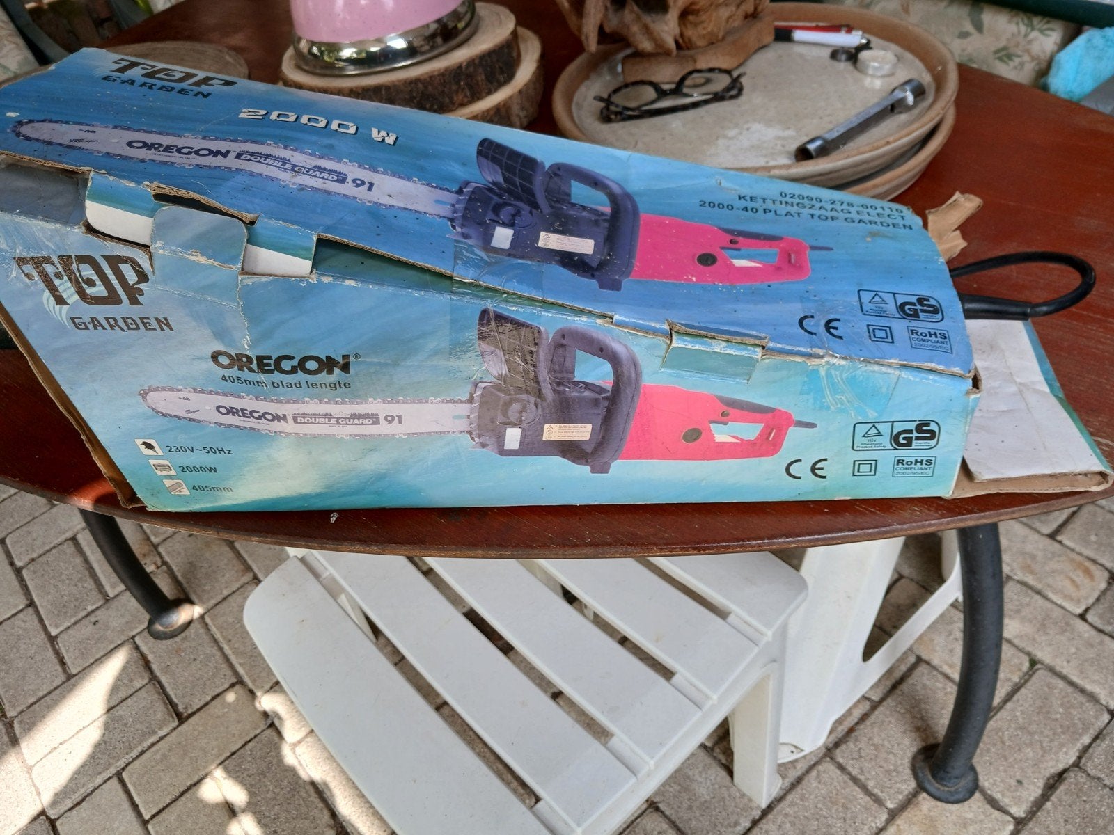 NIEUWE ELECTRICE KETTING ZAAG, 70 mm of meer, Kettingzaag, Nieuw, Ophalen of Verzenden