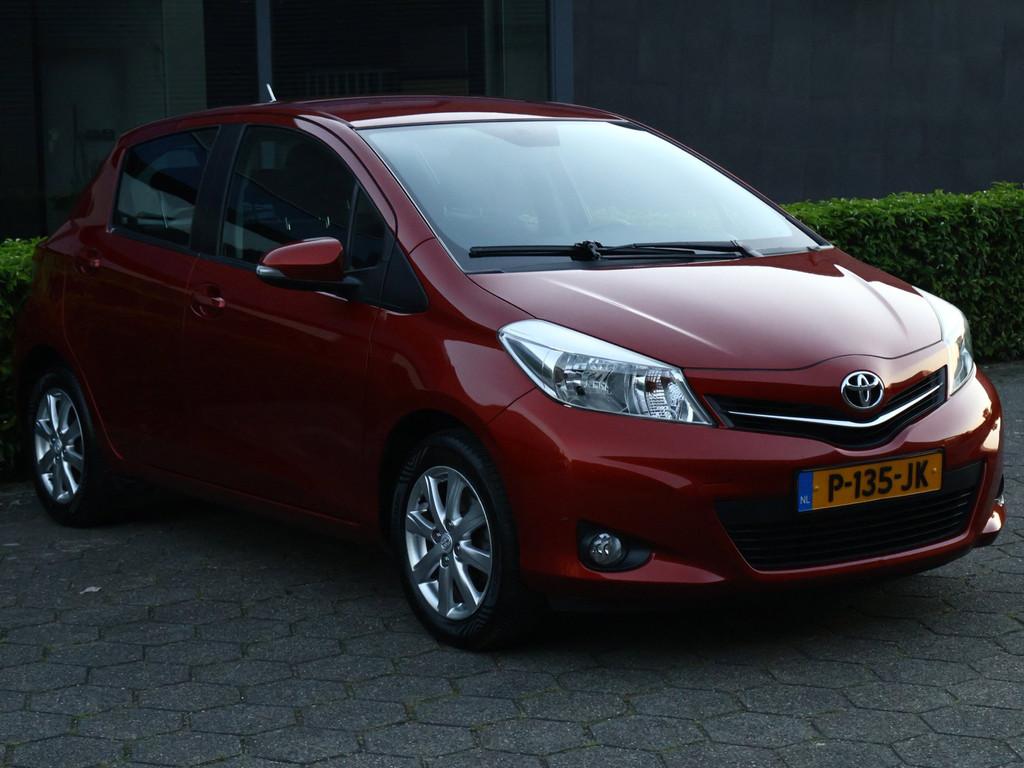 Toyota Yaris 1.0 VVT-i Aspiration|Carplay|Nav|Airco|, Auto's, Toyota, Euro 5, Stof, Bedrijf, Handgeschakeld