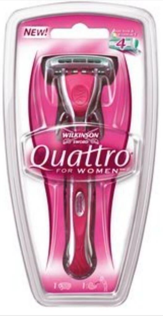 Wilkinson quattro apparaat for woman plus1 mesjes, Ophalen of Verzenden, Nieuw, Overige typen