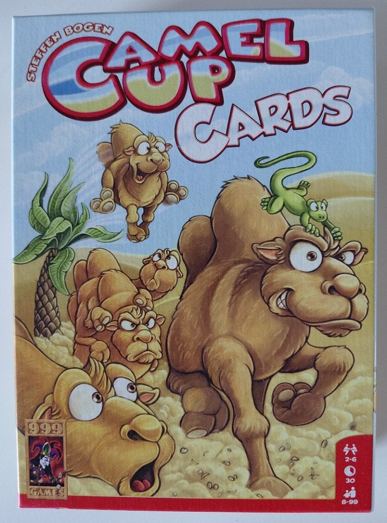 Camel Up Cards - Het opzichzelfstaande kaartspel, Een of twee spelers, Ophalen of Verzenden, Zo goed als nieuw, 999 Games