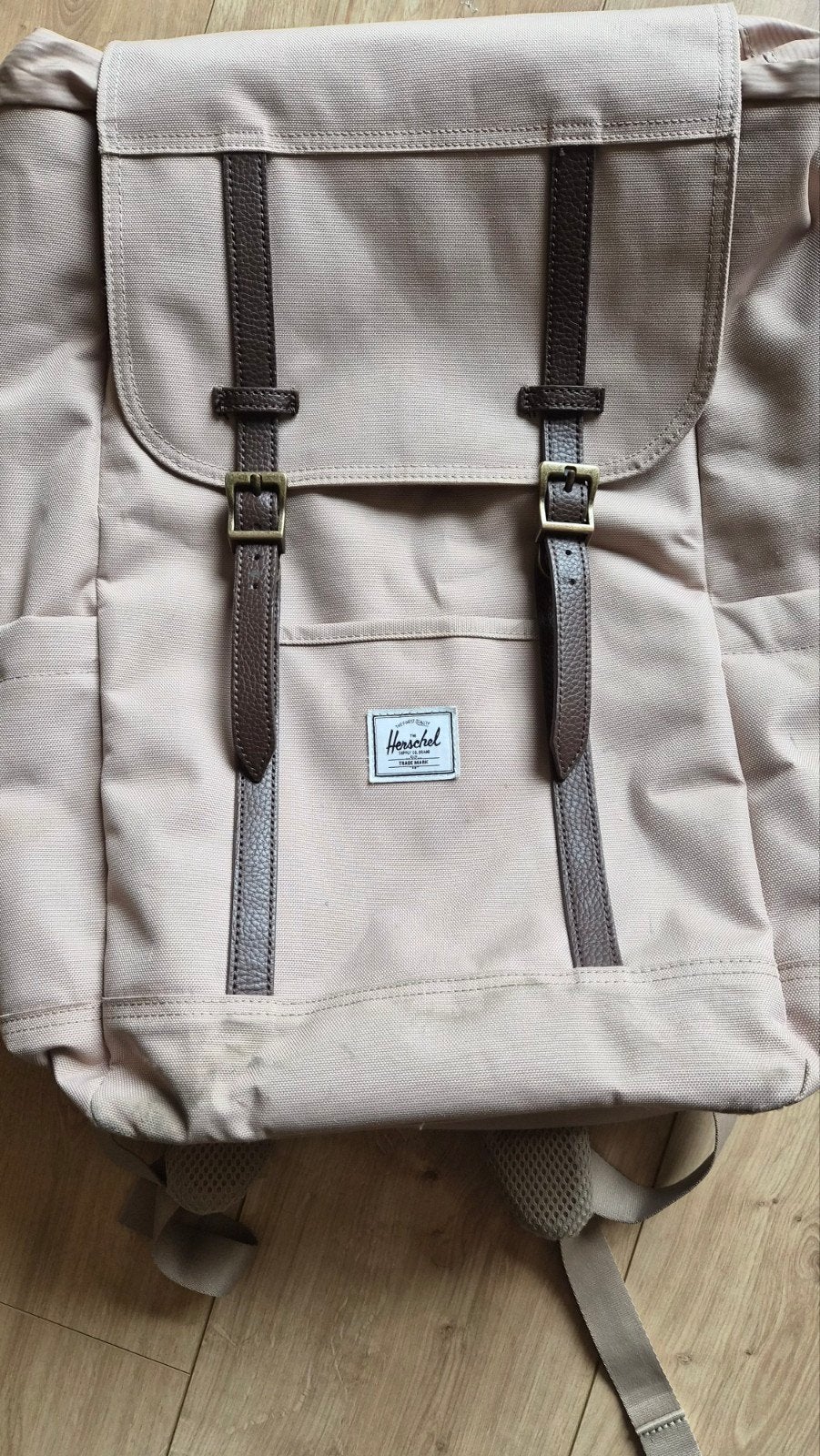 Beige rugtas merk Herschel, Ophalen, Overige merken