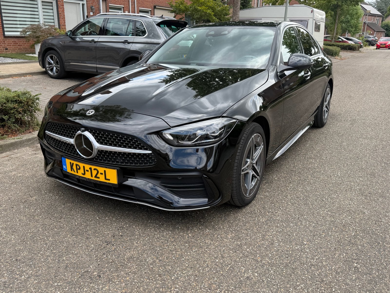 Mercedes-Benz C-Klasse C300 e Plug-in Hybride 313pk, Auto's, Automaat, Achterwielaandrijving, 1800 kg, Zwart