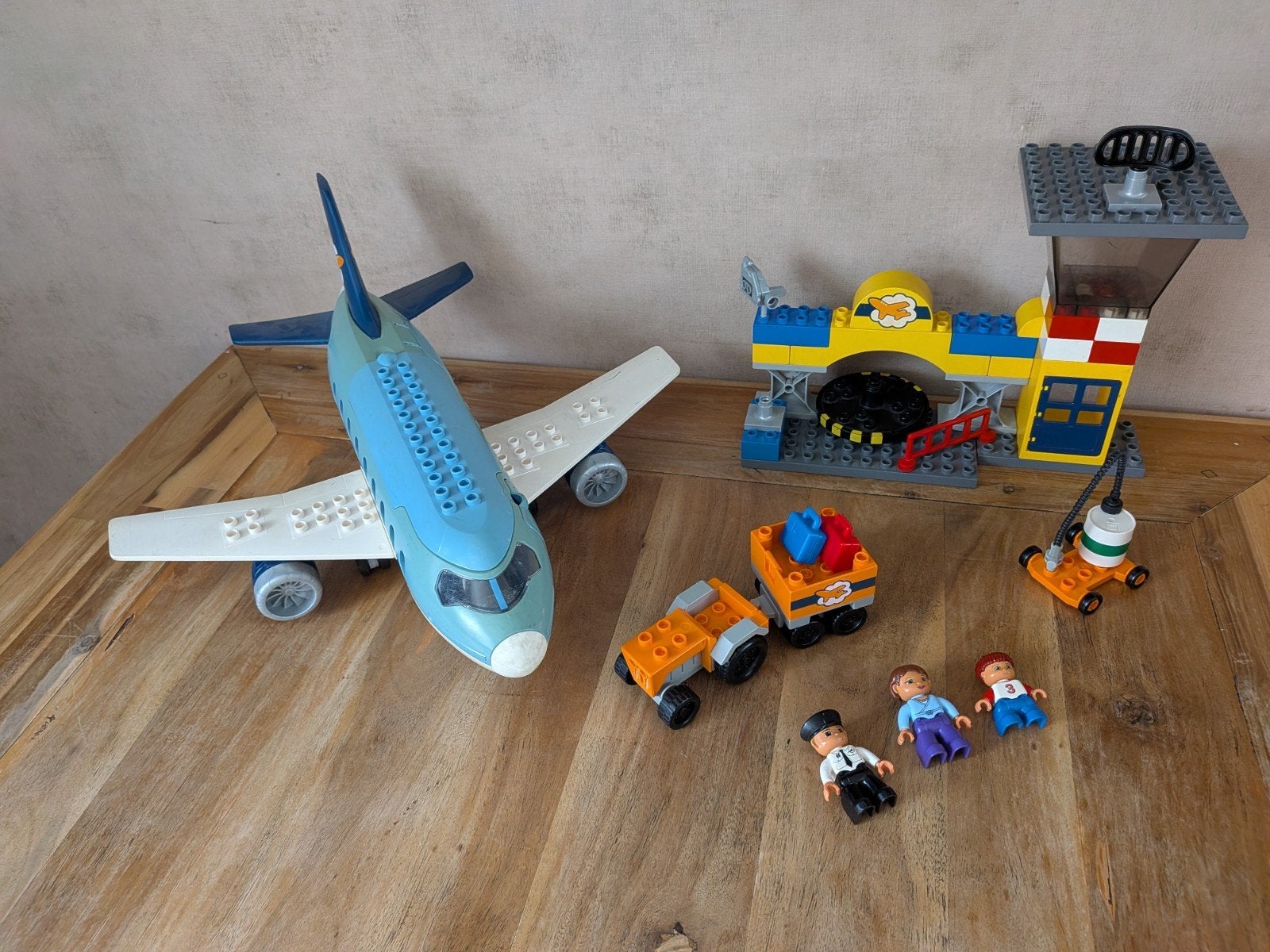 Lego Duplo Vliegveld Set 5595, Ophalen, Gebruikt