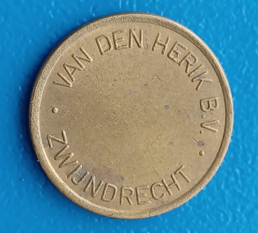 Top Car Wash Token - Van Den Herik B.V. Zwijndrecht, Ophalen of Verzenden, Overige materialen, Nederland