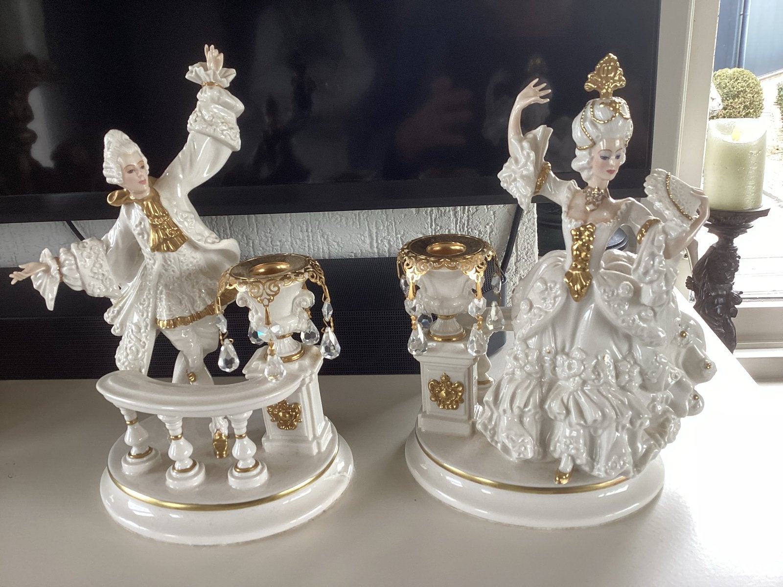 House of Fabergé 'Romance in the Garden' Kandelaars, Verzamelen, Ophalen of Verzenden, Nieuw