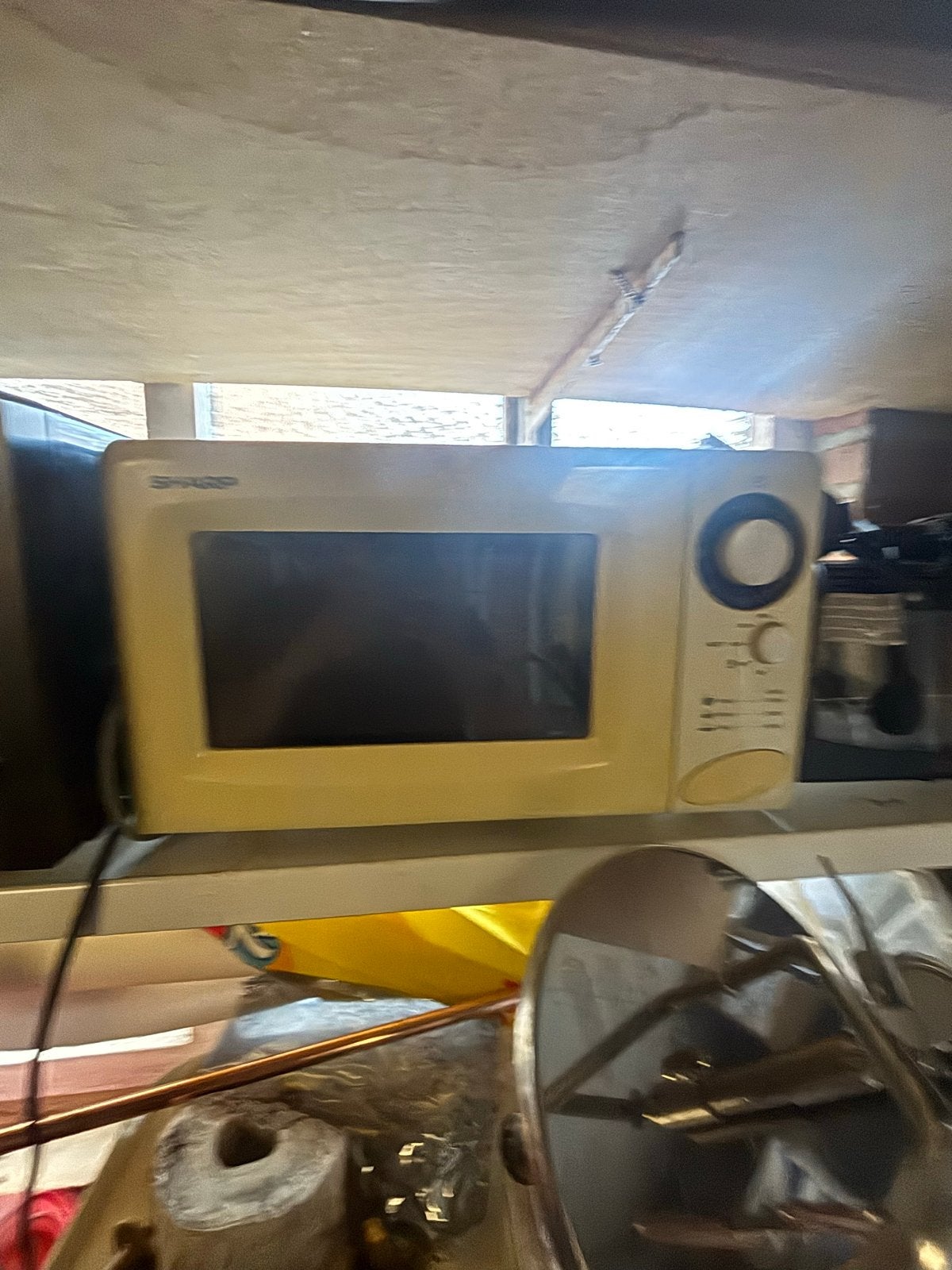 Sharp magnetron - Gebruikt maar functioneel, Gebruikt, Minder dan 45 cm, Ophalen of Verzenden, Magnetron