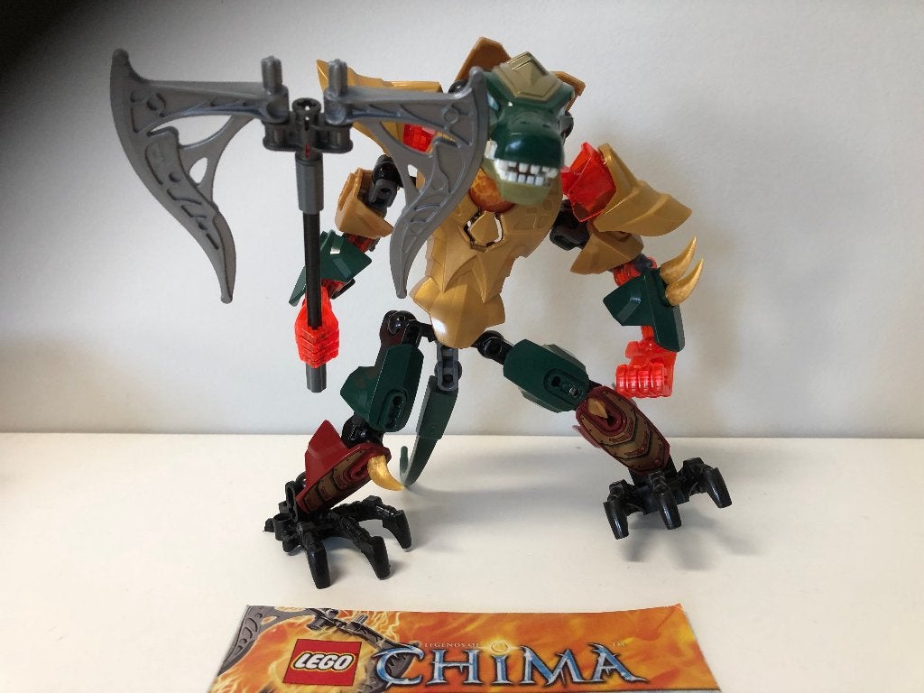 Lego chima  70207 chi cragger - compleet, Lego, Inclusief instructies, Ophalen of Verzenden, Zo goed als nieuw