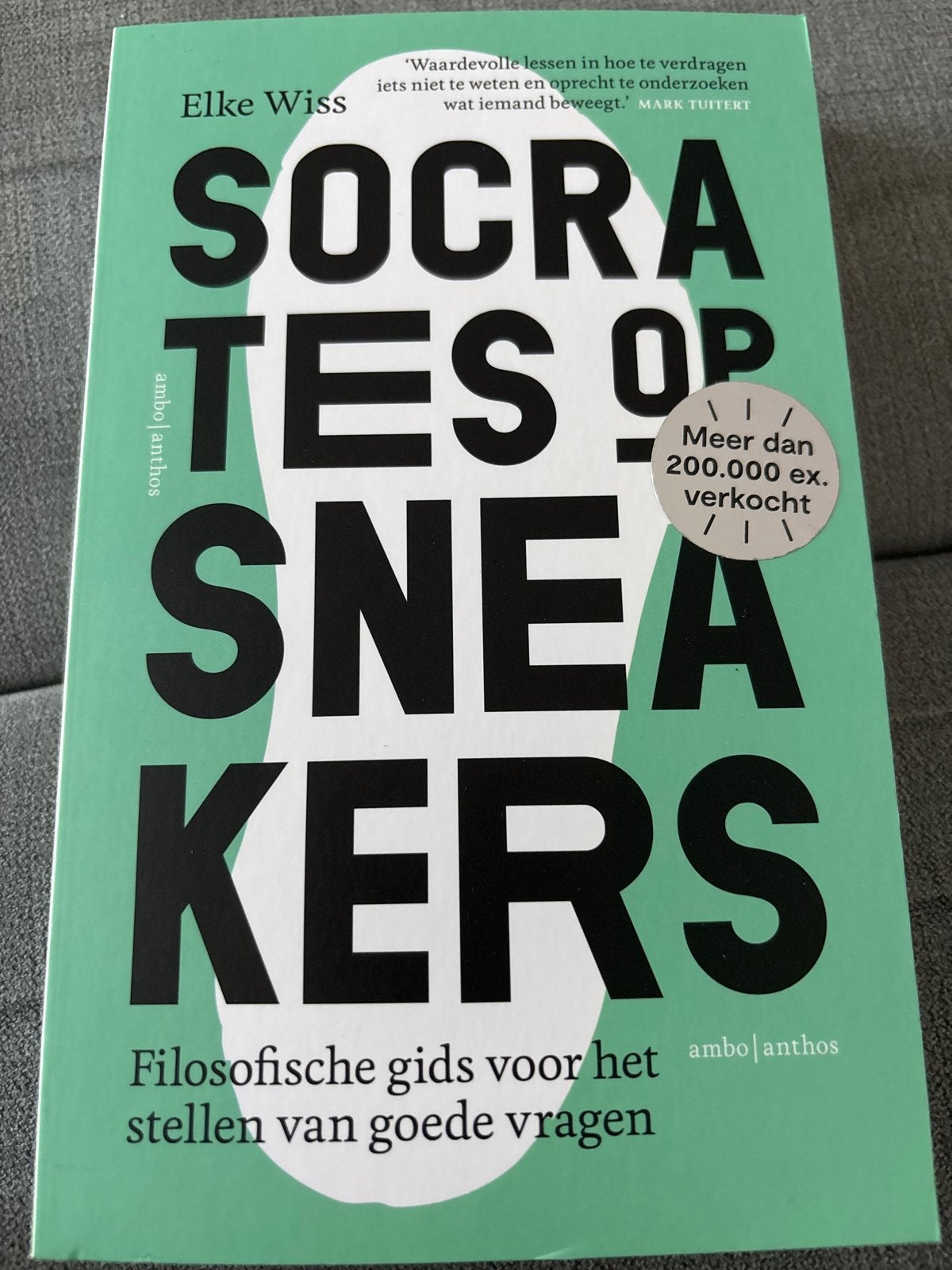 Socrates op Sneakers: Filosofische gids voor goede vragen, Boeken, Ophalen of Verzenden, Zo goed als nieuw, Wijsbegeerte of Ethiek