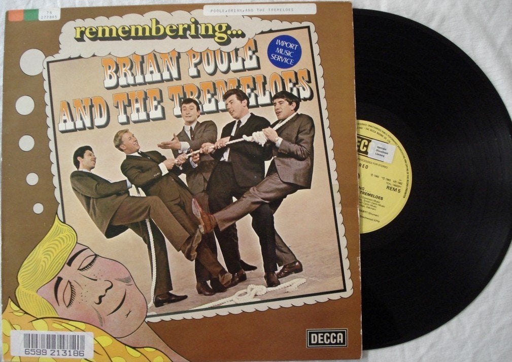 Brian Poole and the Tremeloes - Remembering, LP, Gebruikt, Ophalen of Verzenden, 12 inch