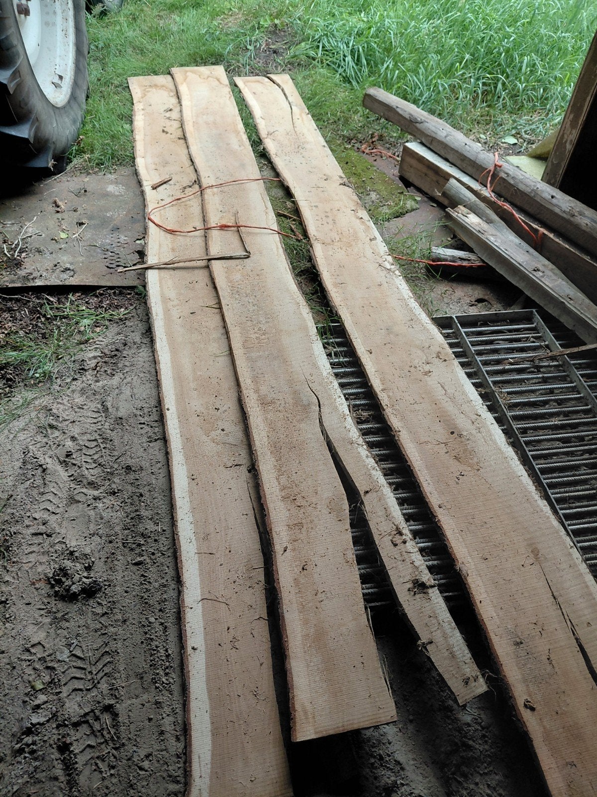 Schaaldelen, Ophalen, 250 cm of meer, Planken