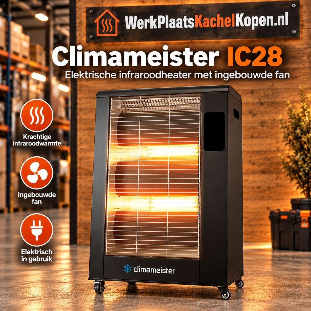 Diesel of Elektrische infrarood Heater Verwarming Kachel, Verzenden, Overige brandstoffen, Nieuw, Vrijstaand