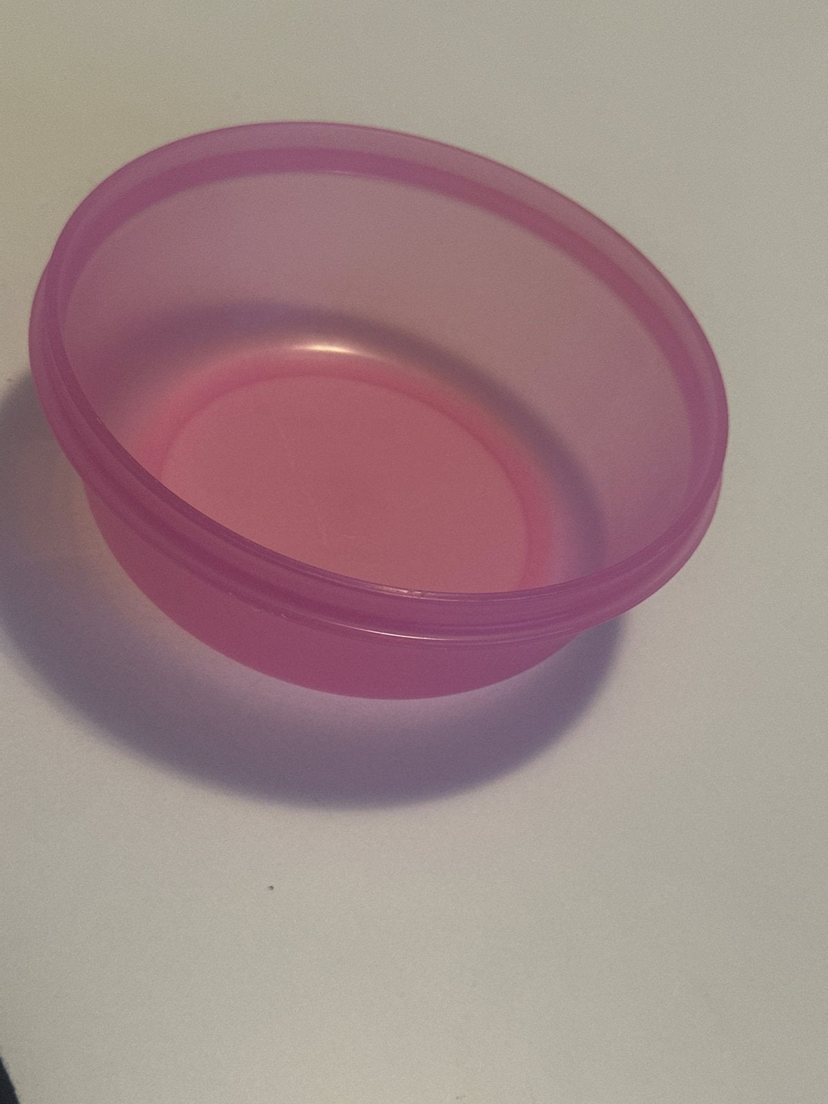 Tupperware Ruimtekom 600ml Roze zonder deksel, Gebruikt, Overige kleuren, Ophalen of Verzenden, Met deksel