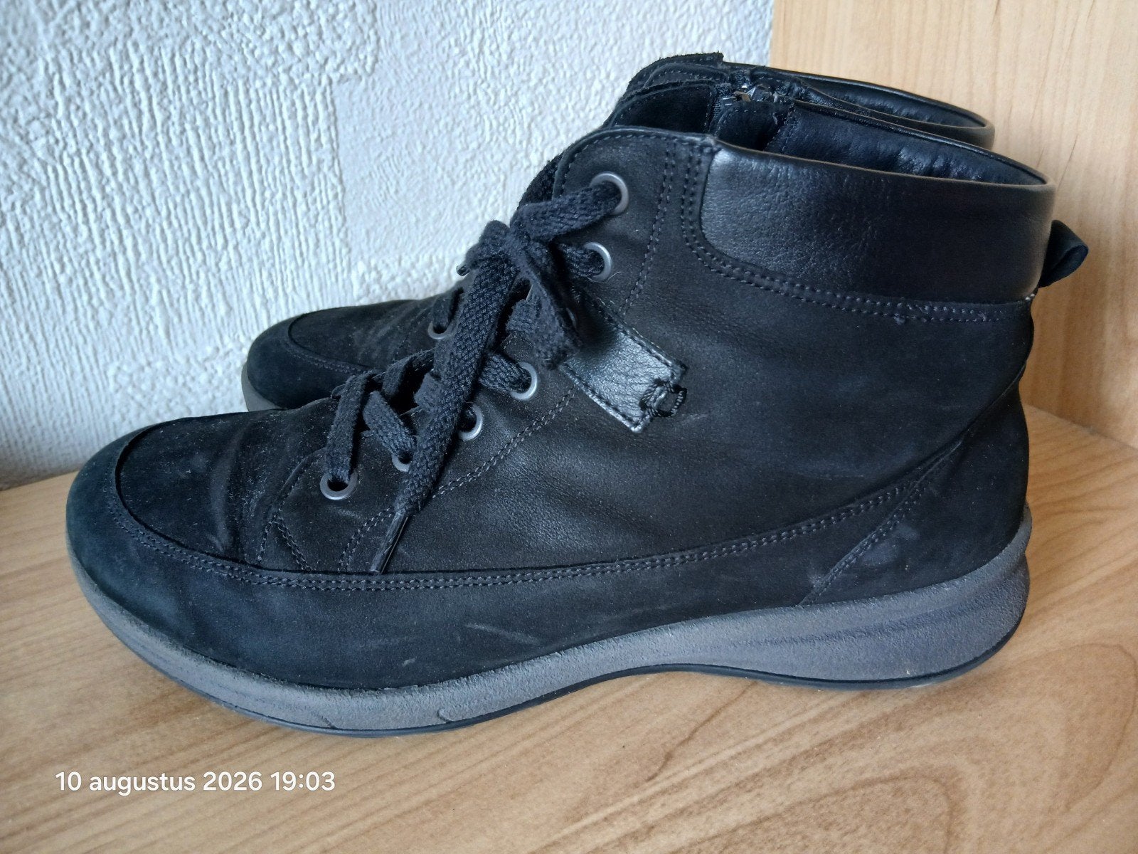 Hartjes maat 6.5 /40 wijdte K, Schoenen met lage hakken, Zwart, Ophalen of Verzenden, Hartjes
