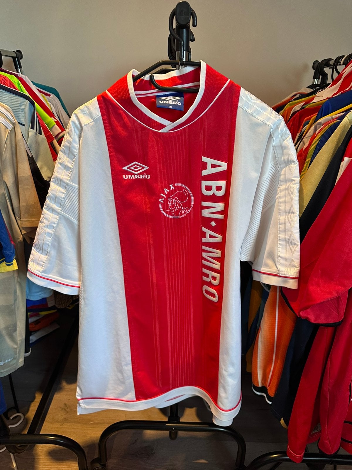 Oud Ajax voetbal shirt uit 1999/2000, Groter dan maat XL, Verzenden, Zo goed als nieuw, Shirt