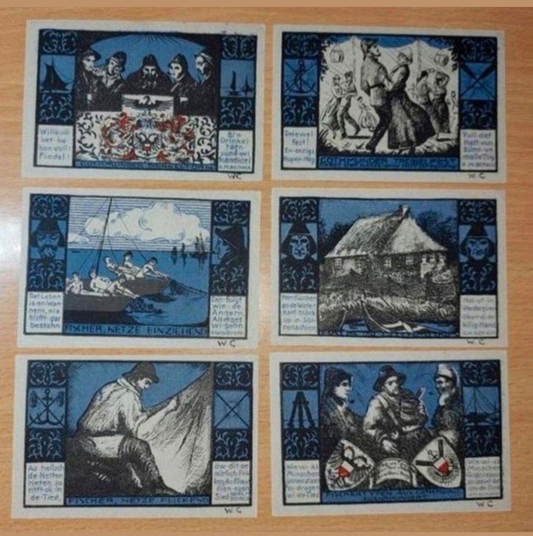 Duits Notgeld Lübeck Noodgeld, Ophalen of Verzenden, Duitsland