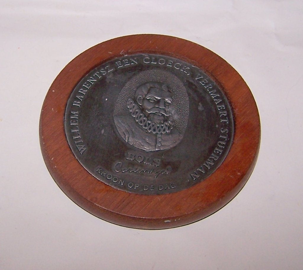 Bols penning/medaille/onderzetter. Izgs., Postzegels en Munten, Penningen en Medailles, Ophalen of Verzenden, Overige materialen