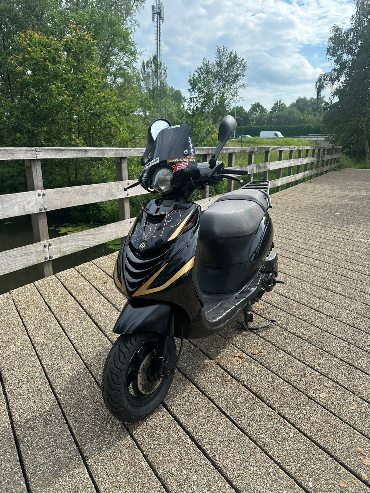 zip 80cc, Ophalen, Zo goed als nieuw, Benzine, Piaggio