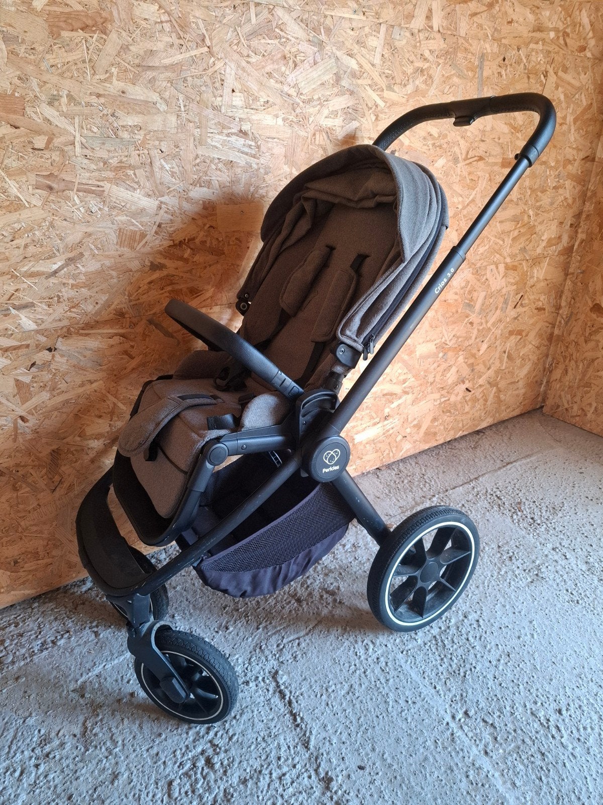 kinderwagen Pericles 3.0 mosgroen, Ophalen, Gebruikt, Overige merken