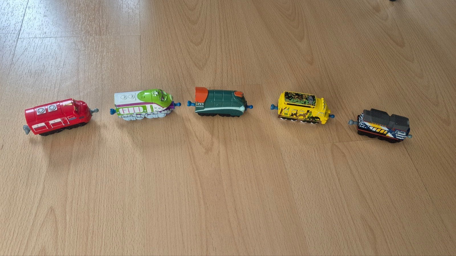 5 thomas de trein metalen treintjes, Kinderen en Baby's, Ophalen of Verzenden, Gebruikt