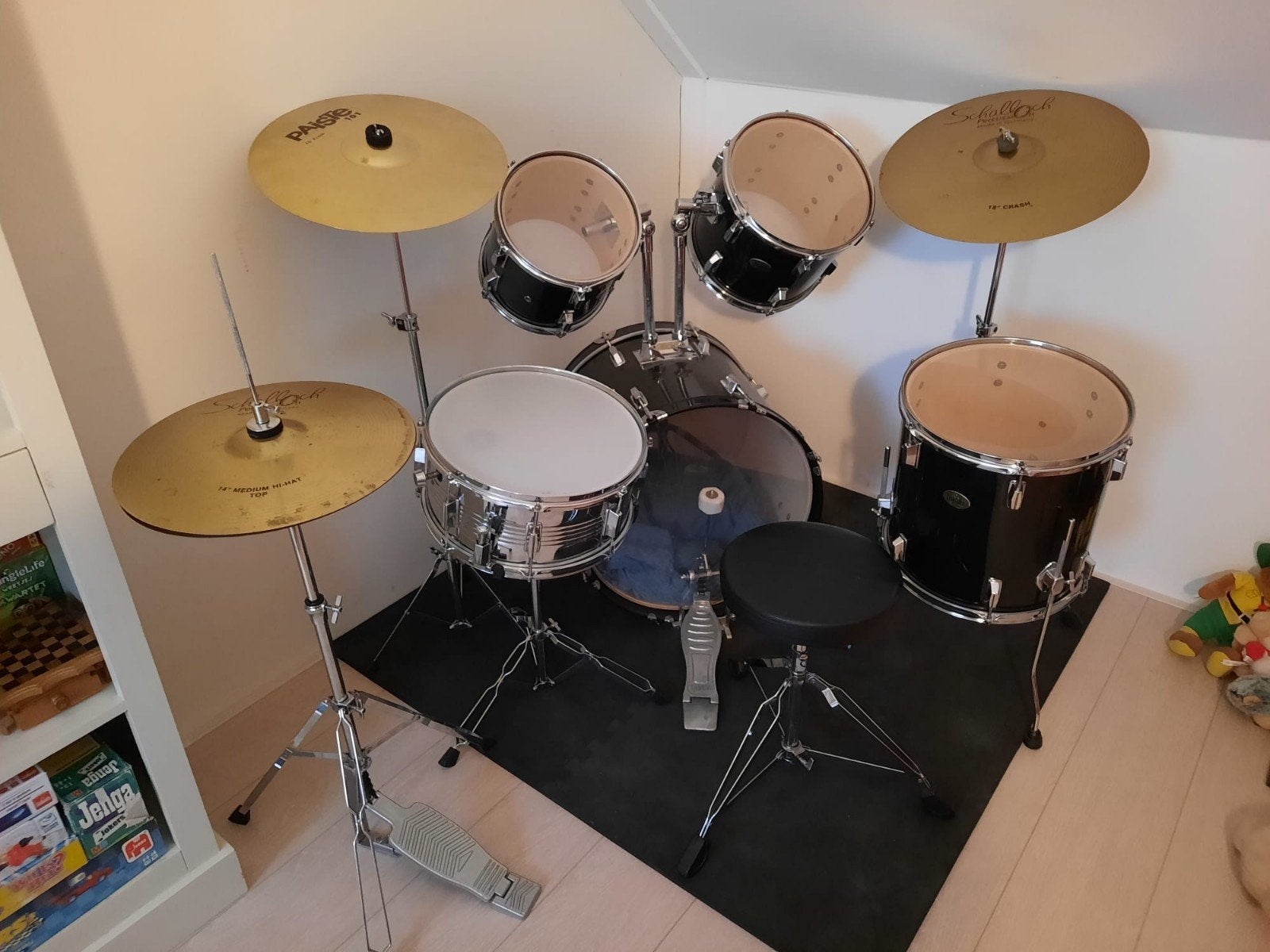 Muziekinstrumenten kinderdrumstel, Muziek en Instrumenten, Ophalen, Overige merken