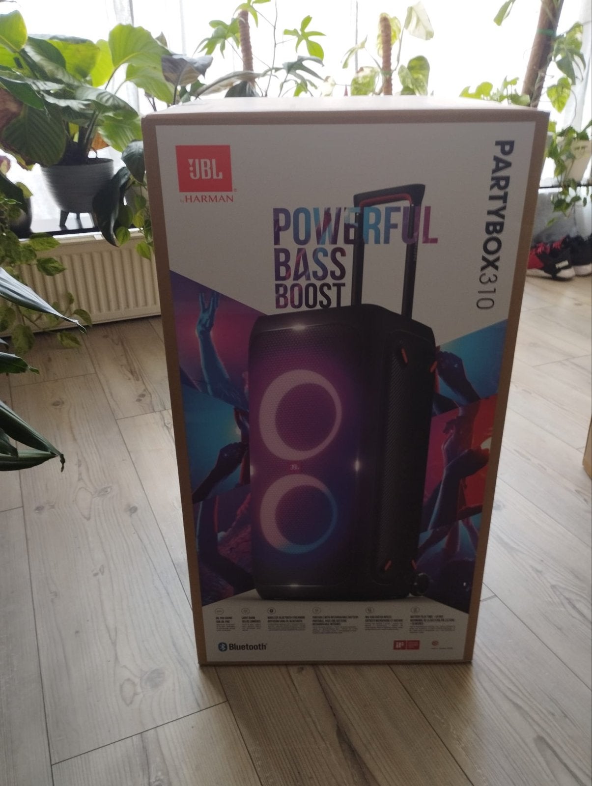 JBL Partybox 310 - Krachtige draagbare party speaker, JBL, Party speaker, Zo goed als nieuw, Bluetooth