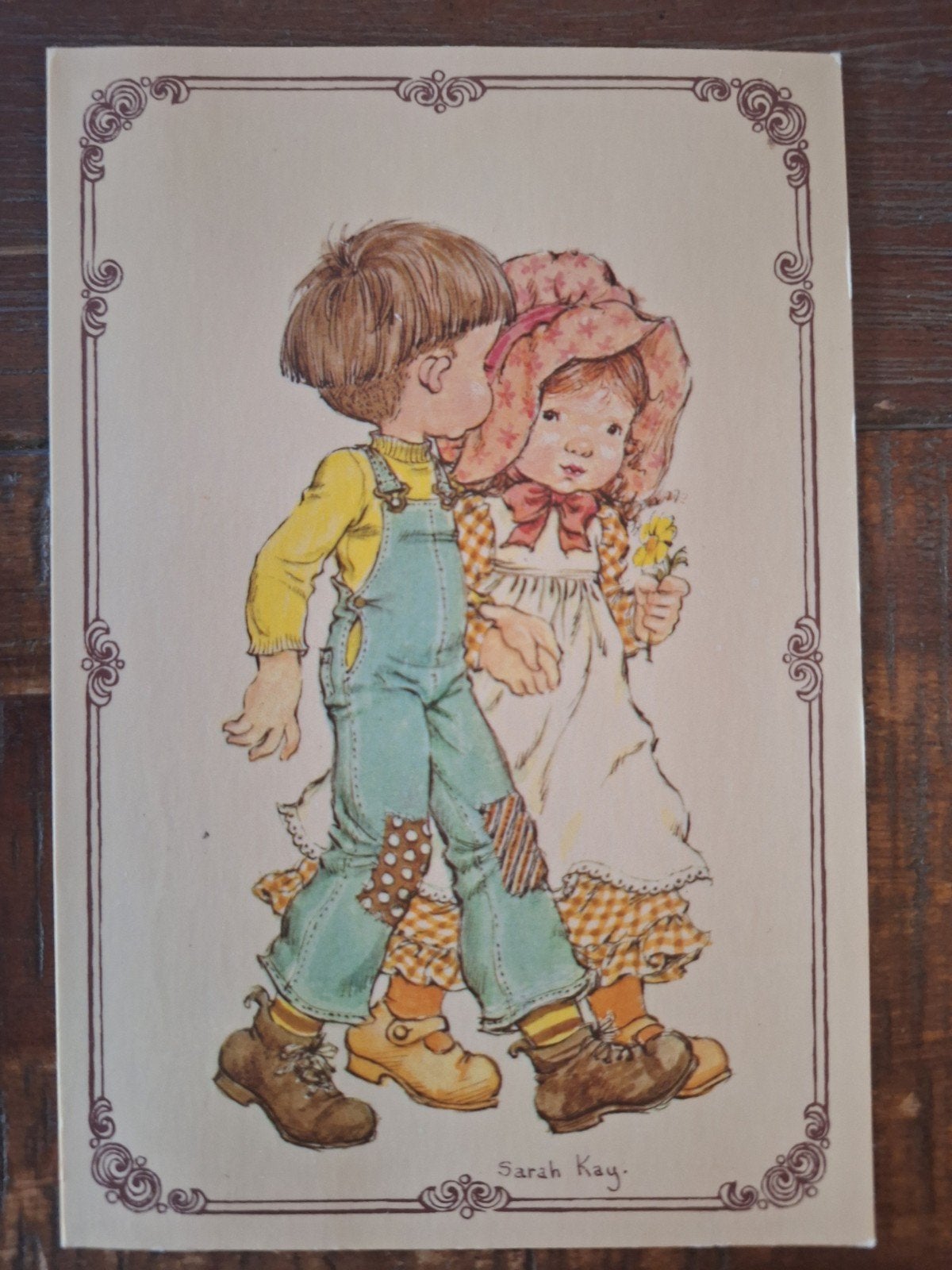 Vintage Ansichtkaart - Sarah Kay, Ophalen of Verzenden, Gelopen, Kinderen