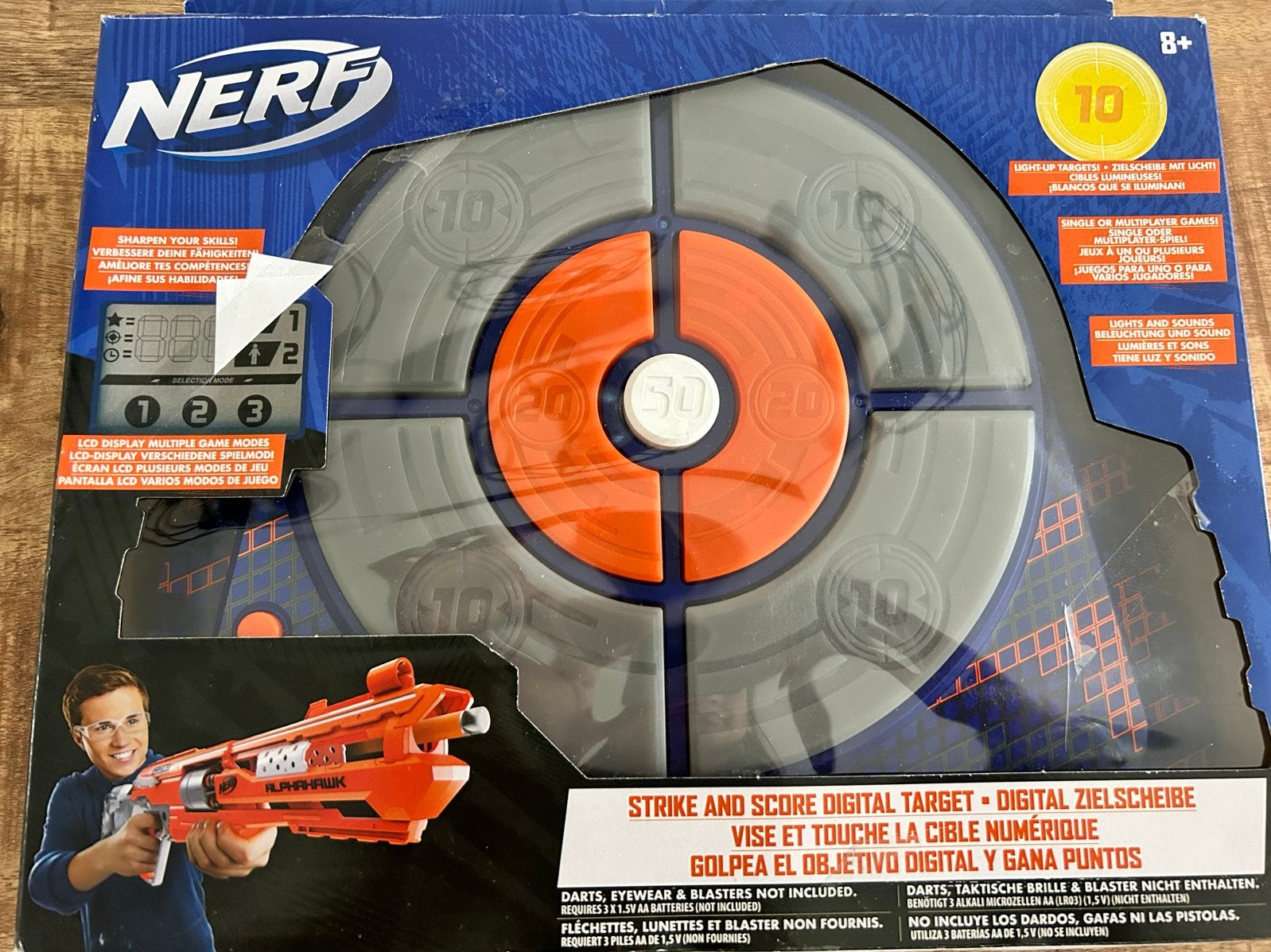 Nerf Strike & Score Digitaal Doelwit - Nieuw in doos, Ophalen of Verzenden, Nieuw, Jongen of Meisje