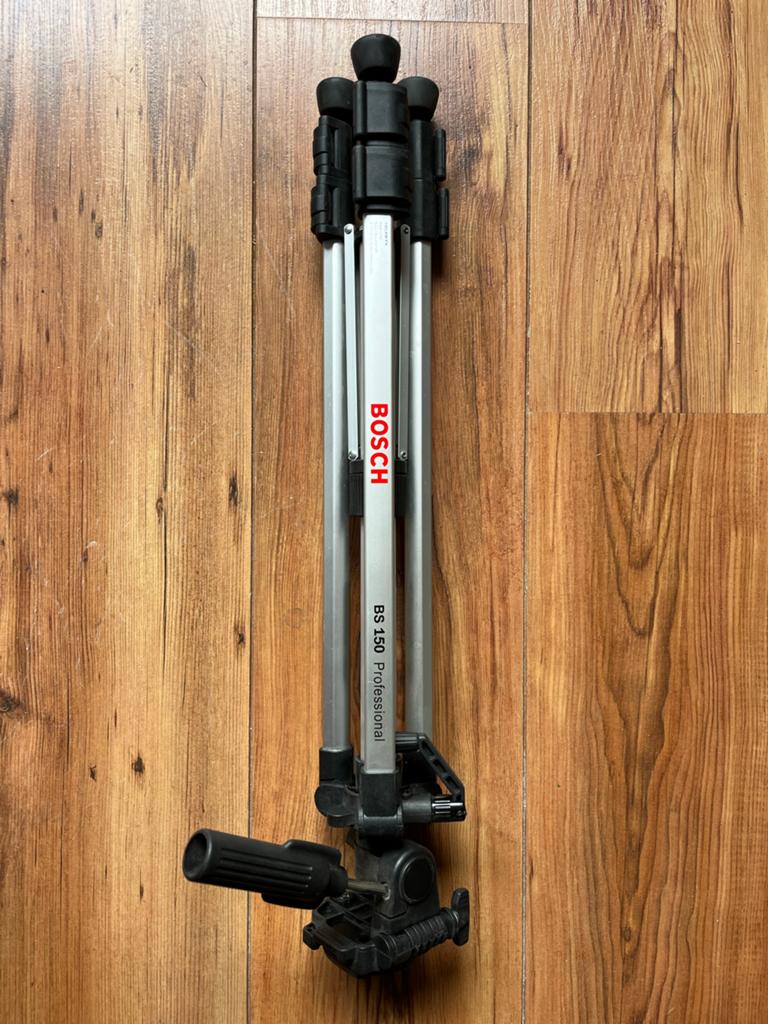 Bosch BS 150 Professioneel Statief, Zo goed als nieuw, Minder dan 150 cm, Met balhoofd, Ophalen of Verzenden