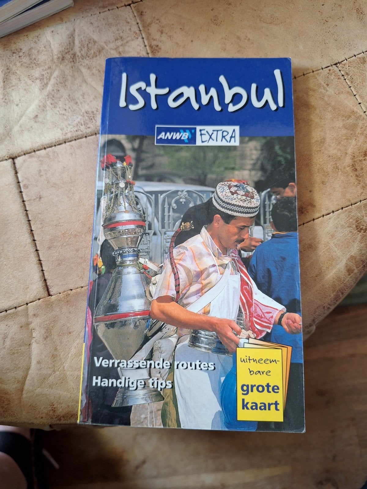 ANWB extra Reisgids Istanbul met kaart, Europa, Ophalen of Verzenden, Zo goed als nieuw, Reisgids of -boek