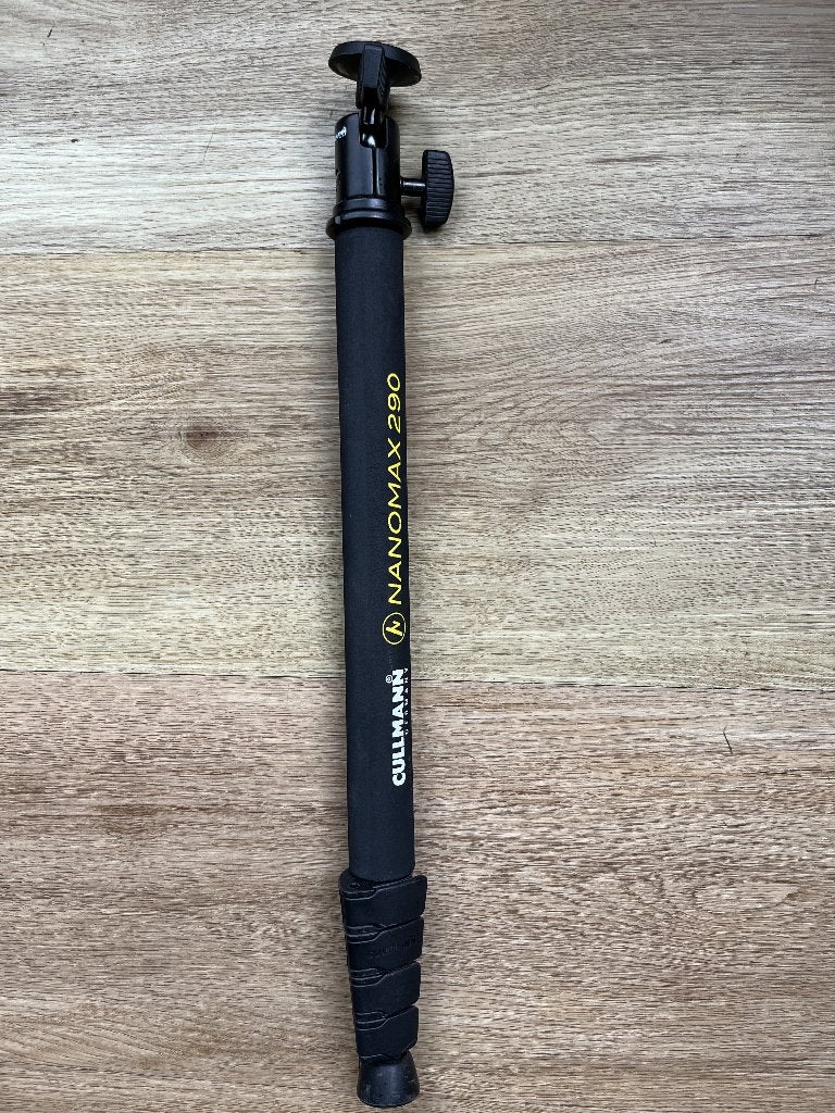 Cullmann Nanomax 290 Monopod met balhoofd, Cullmann, Gebruikt, Eenpoot, Ophalen of Verzenden