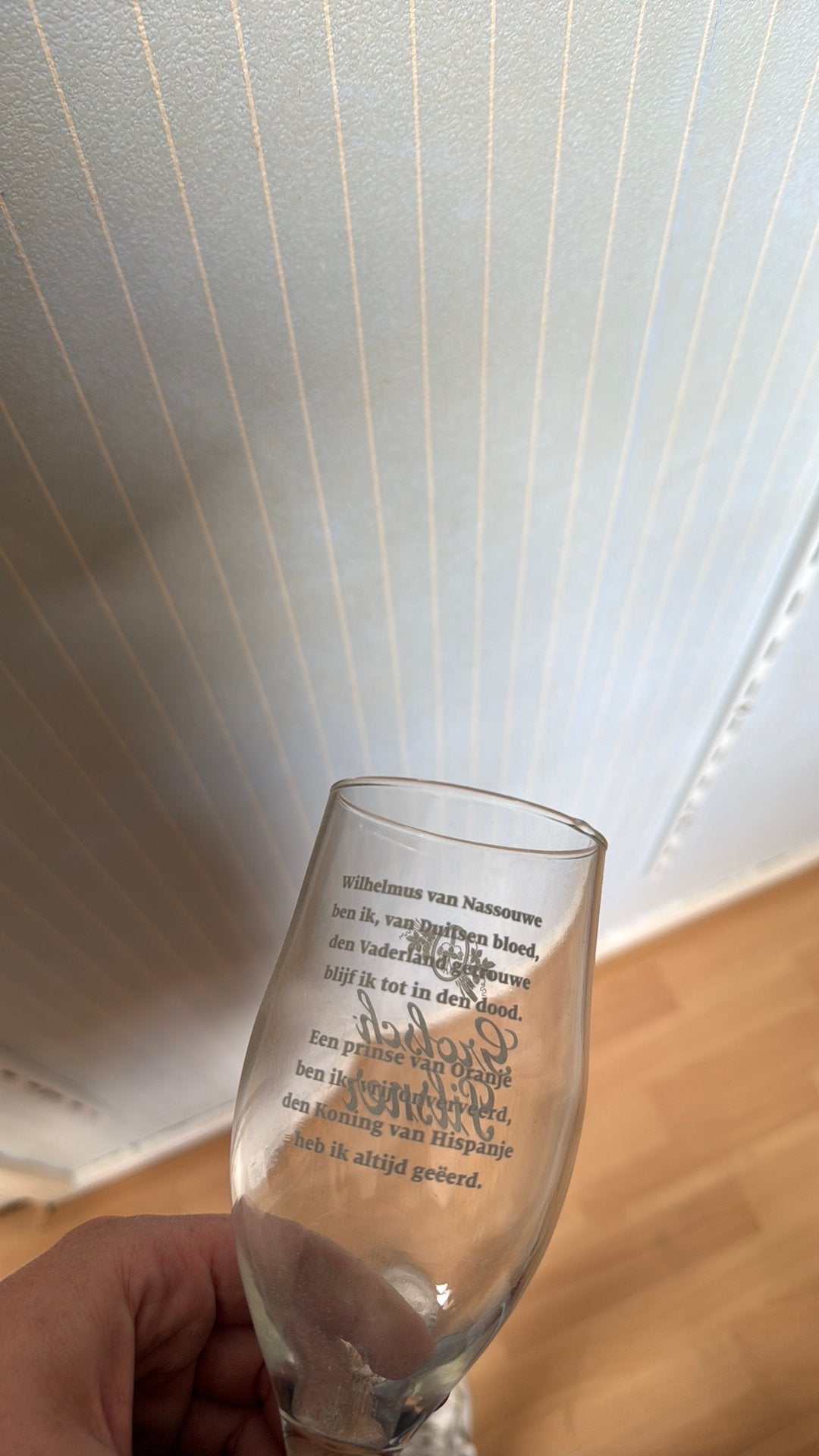 Oude grolsch glas, Ophalen, Gebruikt, Glas of Glazen, Grolsch