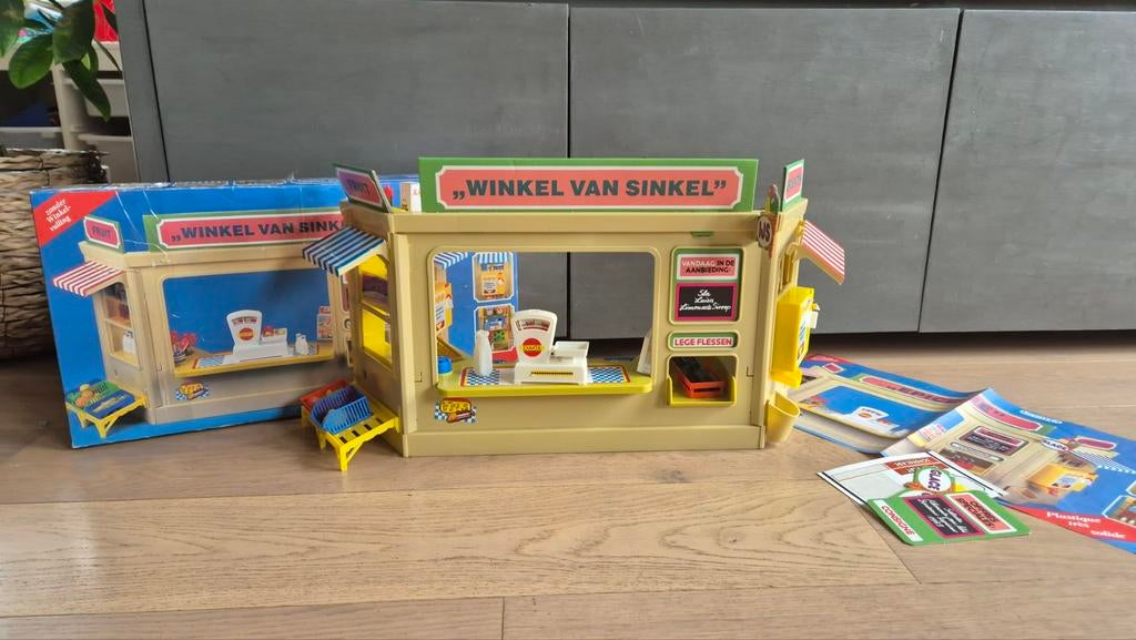 Vintage Kohler Winkel van Sinkel in doos, Speelgoed jaren 70, Verzamelen, Ophalen of Verzenden, Gebruikt