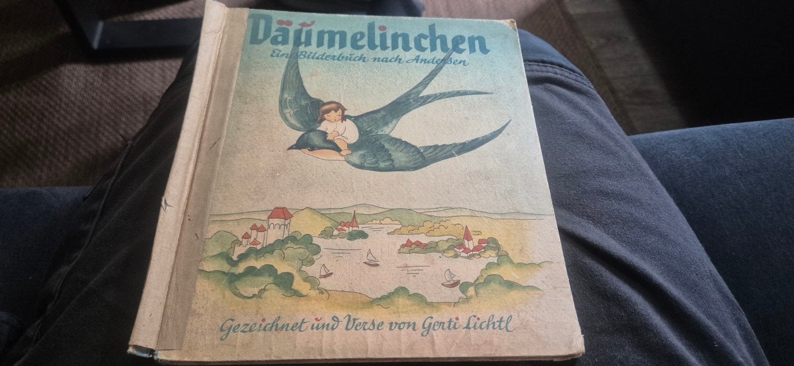 Däumelinchen - Een Bilderbuch nach Andersen (Vintage), Boeken, Sprookjes en Fabels, Ophalen of Verzenden, Gelezen, Gerti Lichtl