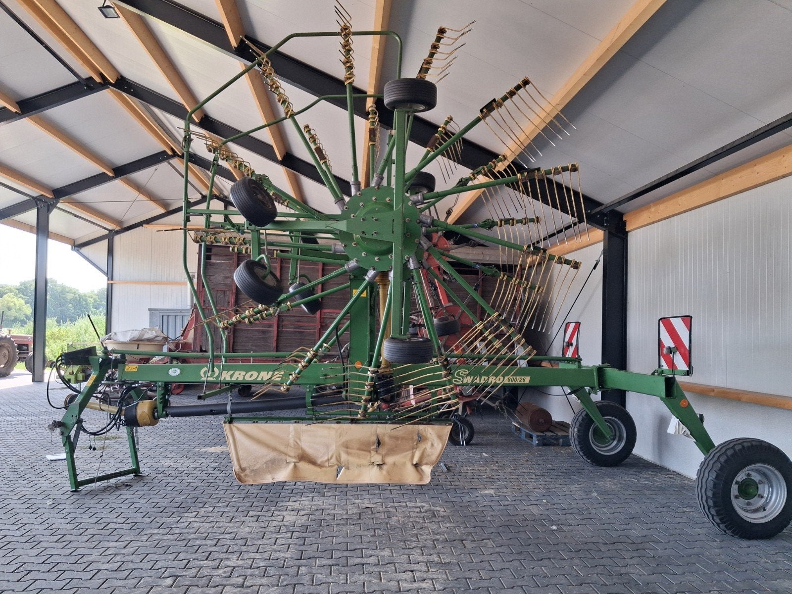 Krone Swadro 800/26 Hark- Zeer Goede Staat, Ophalen, Zo goed als nieuw