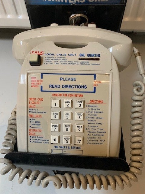 vintage usa telefoon hangend model, Ophalen of Verzenden, Huis en Inrichting