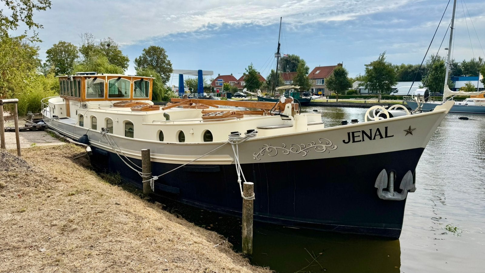 Luxe motor Klipper 23x4,75x1,20 2014, appartement,woonschip, Ophalen of Verzenden, Diesel, Boegschroef
